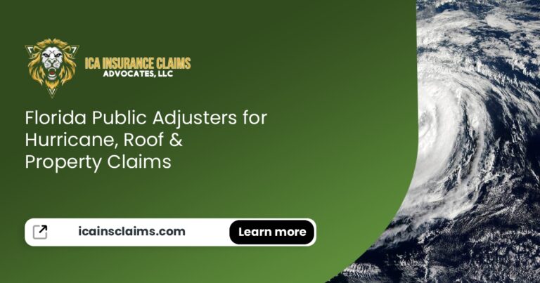 ICA Insurance Claims Advocates, LLC